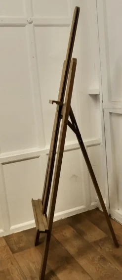 New Pamono Large Rustic Adjustable Oak Artists Easel