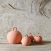 Pamono Large Salvadané Piggy-Bank in Red Clay by Domenico Orefice for Man de Milan> Decorative Objects