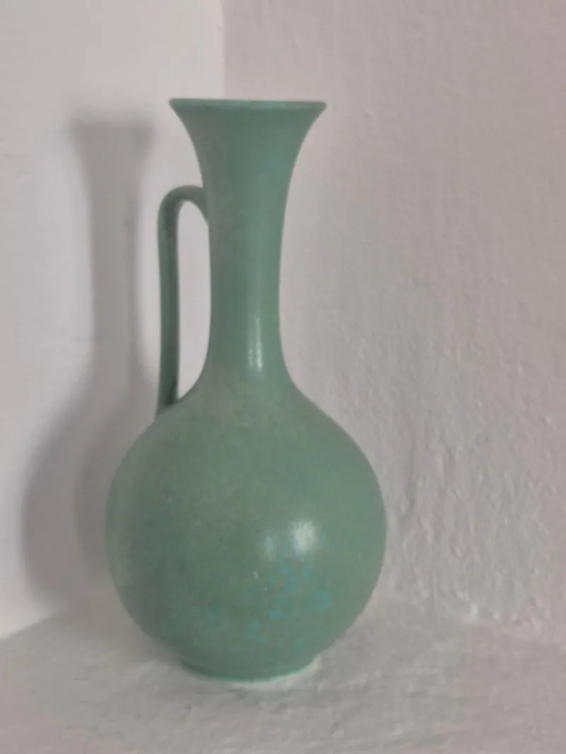 Pamono Large Scandinavian Modern Ceramic Carafe Vase attributed to Gunnar Nylund for Rörstrand, 1890s> Vases