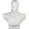 New Pamono Large Sculpture Bust of Marshal Lannes, 1700s-1800s, Plaster