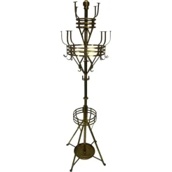 Discount Pamono Large Secession Brass Coat Hanger by Adolf Loos, 1890s