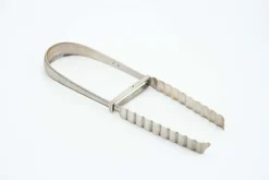 Discount Pamono Large Silver Tongs for Bread Serving