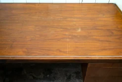 Pamono Large Six Drawer Center Desk by Florence Knoll Bassett for Knoll International, 1960s><noscript><img width=