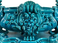 Sale Pamono Large Slip Planter from Jules Vieillard Bordeaux, 19th Century