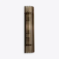 Clearance Pamono Large Smoked Quartz Amaro Wall Light from Pure White Lines