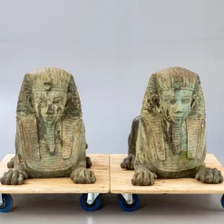 Best Pamono Large Sphinx Figures, 1900, Set of 2