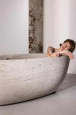 Online Pamono Large Stone Bathtub by Studio Loho