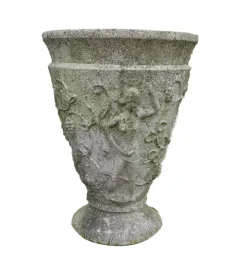 Pamono Large Stone Casting Garden Planter, 1930> Garden Accessories