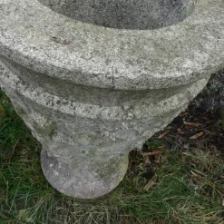 Pamono Large Stone Casting Garden Planter, 1930><noscript><img width=