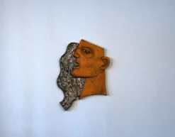 Discount Pamono Large Swedish Art Deco Style Ceramic Wall Relief by Lars Bergsten, 1980s
