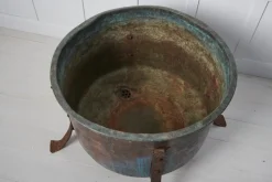 Pamono Large Swedish Copper Planter><noscript><img width=