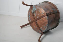 Pamono Large Swedish Copper Planter><noscript><img width=