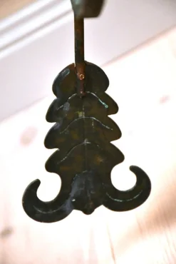 Pamono Large Swedish Garden Wrought Copper Sundial, 1950s><noscript><img width=