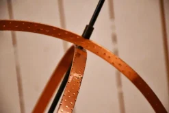Sale Pamono Large Swedish Wrought Iron, Brass and Copper Garden Sundial, 1960s