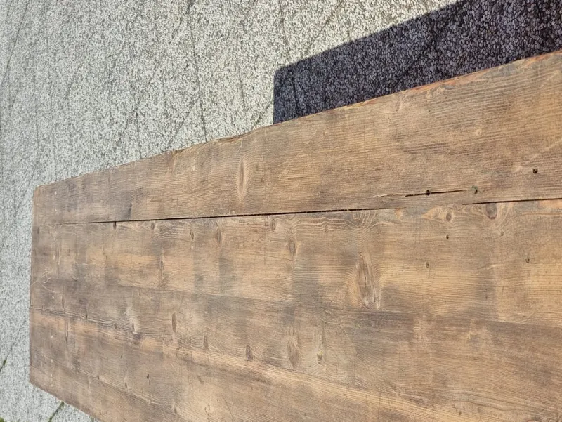 Pamono Large Table in Fir, 1920s> Worktables & Workbenches