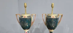 Pamono Large Table Lamps, Vienna, Austria, 1880, Set of 2><noscript><img width=