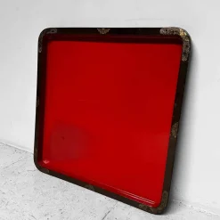 Pamono Large Taishō Era Urushi Lacquer Tray, Japan, 1920s><noscript><img width=
