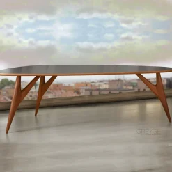 Pamono Large Ted One Dining Table by Kathrin Charlotte Bohr for Greyge> Tables