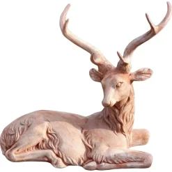 Pamono Large Terracotta Deer, 1950s> Garden Accessories