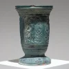 Pamono Large Terracotta Vase with Mythological Decoration, 1950s> Vases