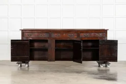 Outlet Pamono Large 19th Century English Elm Dresser Base, 1850s