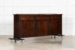 Outlet Pamono Large 19th Century English Elm Dresser Base, 1850s