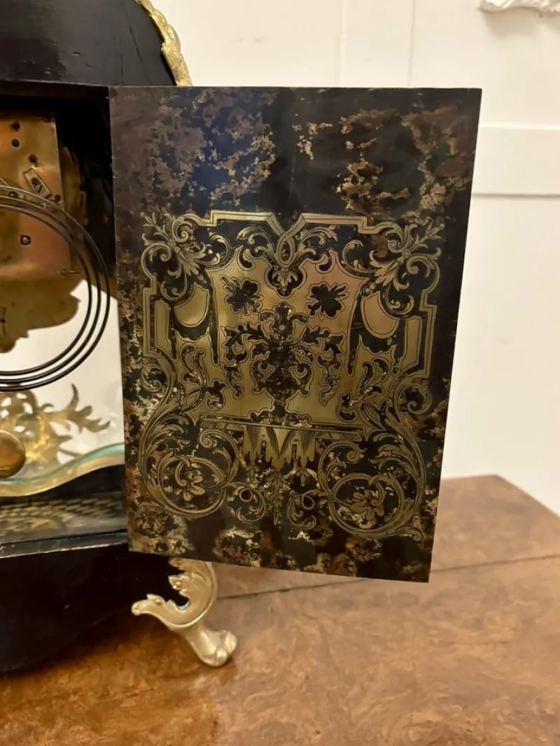 Discount Pamono Large 18th Century French Boulle and Ormolu Mounted Bracket Clock by Martinot of Paris, 1730s