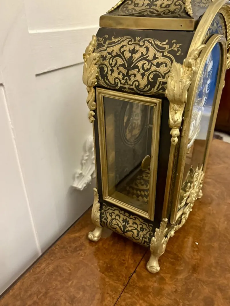 Discount Pamono Large 18th Century French Boulle and Ormolu Mounted Bracket Clock by Martinot of Paris, 1730s