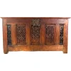 Pamono Large 16th Century French Gothic Trunk, France, 1580s> Trunks Crates & Baskets
