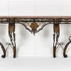 Online Pamono Large 19th Century French Wrought Iron Console