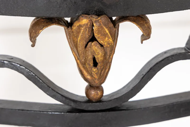 Online Pamono Large 19th Century French Wrought Iron Console