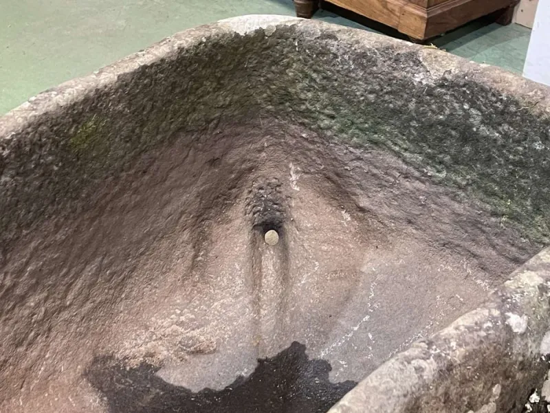 Pamono Large 19th Century Granite Trough> Garden Accessories