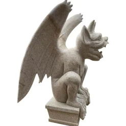 New Pamono Large 20th Century Granite Gargoyle