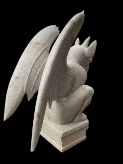 New Pamono Large 20th Century Granite Gargoyle