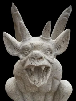 New Pamono Large 20th Century Granite Gargoyle