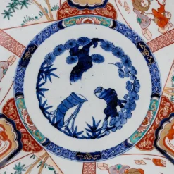 Pamono Large 19th Century Imari Porcelain Plate><noscript><img width=