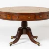 Discount Pamono Large 19th Century Regency English Mahogany Drum Table