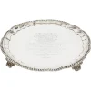 New Pamono Large 19th Century William IV Silver Tray Salver by Paul Storr, 1820
