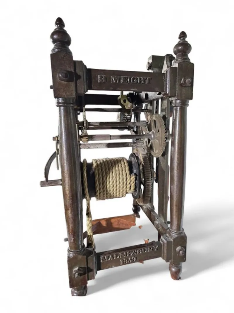 Pamono Large Tower Clock by H. Wheight, Malmesbury, 1859> Clocks