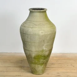 Pamono Large Turkish Stone Olive Oil Jar> Garden Accessories