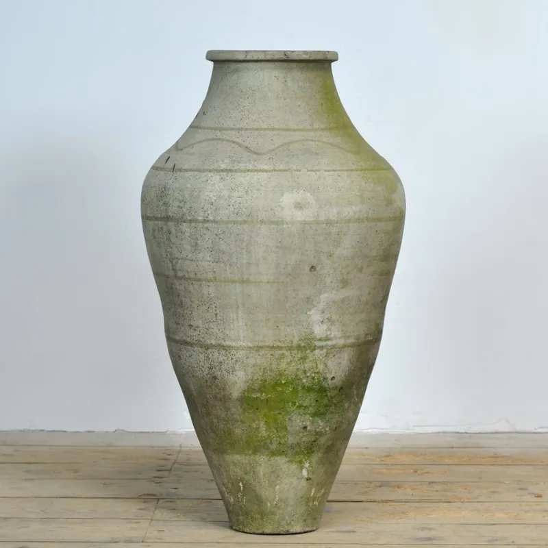 Pamono Large Turkish Stone Olive Oil Jar> Garden Accessories