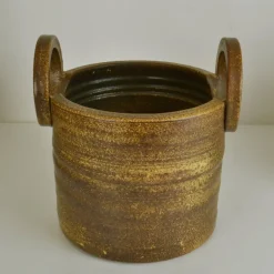 Pamono Large Two-Handled Ceramic Plant Pot from Mobach><noscript><img width=