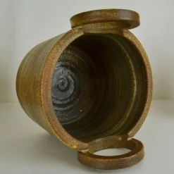 Pamono Large Two-Handled Ceramic Plant Pot from Mobach><noscript><img width=