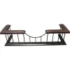 Pamono Large Upholstered Iron Club Fender, 1920s> Fireplaces And Mantels