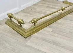 Pamono Large Victorian Brass Fender><noscript><img width=
