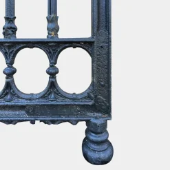 New Pamono Large Victorian Cast Iron Driveway Gates from Yates Haywood & Co, England, 1850, Set of 2