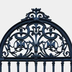 New Pamono Large Victorian Cast Iron Driveway Gates from Yates Haywood & Co, England, 1850, Set of 2