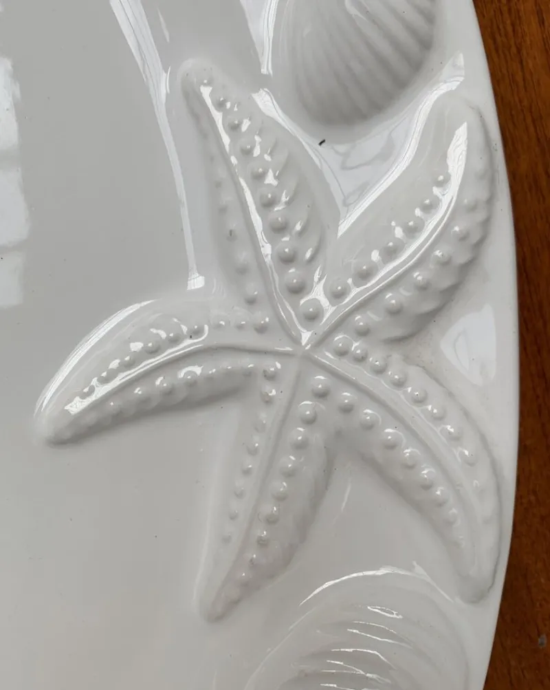 Clearance Pamono Large Vintage Ceramic Plate Bowl from La Primula, Italy