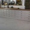 Pamono Large Vintage Drawer Craft Cabinet in Fir, 1950s> Dressers, Commodes & Chests