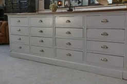 Pamono Large Vintage Drawer Craft Cabinet in Fir, 1950s><noscript><img width=